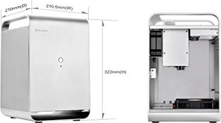 Image du produit Silverstone Cas Mini-ITX SST-CS01S-HS (Mini-ITX)