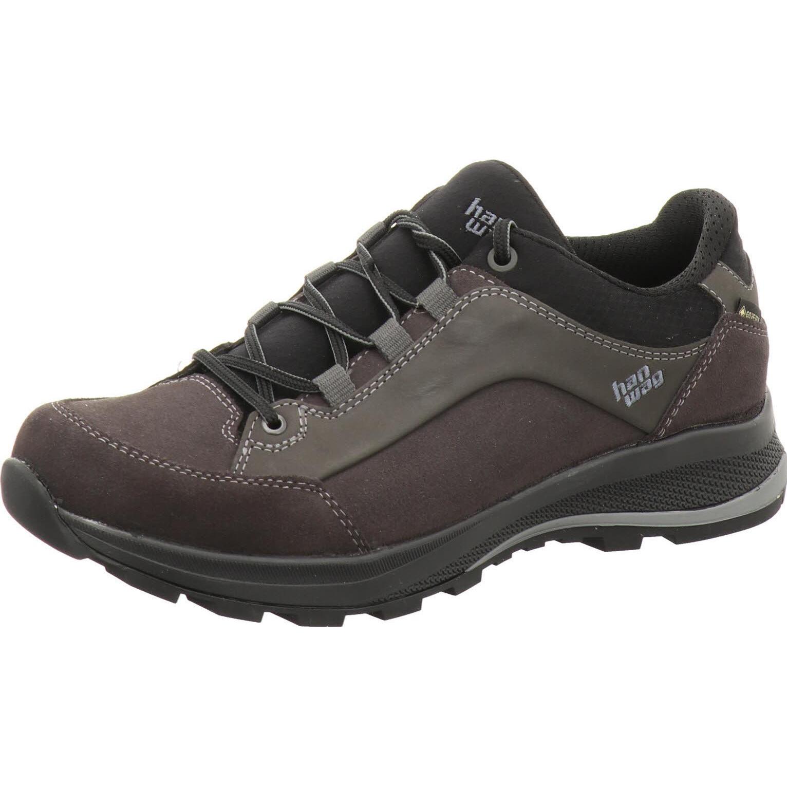 Hanwag, Herren, Wanderschuhe, Banks Low GTX (46), Grau