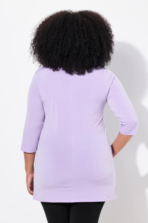 Actual product image Ulla Popken Matte Jersey Round Neck Tunic (56)