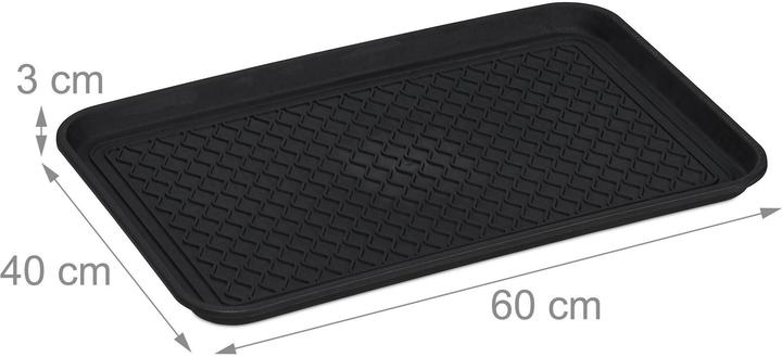 Produktbild Relaxdays Schuhabtropfschale (60 x 40 x 3 cm)