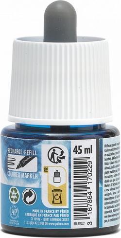 Productafbeelding Pebeo Colorex waterinkt (Cyaan, 45 ml)