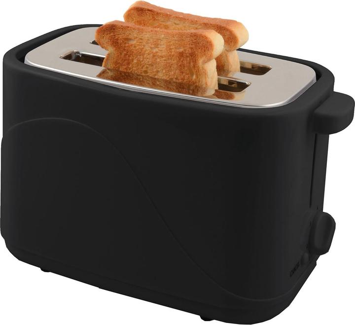 Actual product image Deski 2-Schlitz Toaster mit 7 Röststufen und Brötchenaufsatz, 700 Watt