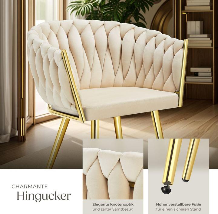 Actual product image tectake Esszimmerstuhl Astano 6er Set