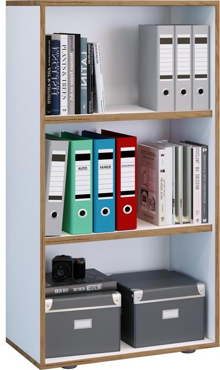 Image du produit VCM Regal Bücher Ordner Aktenregal Salia 3f (60 x 33 x 110 cm)