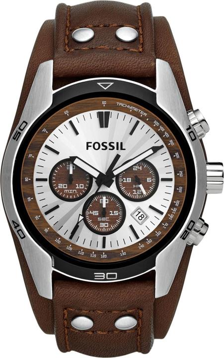 Fossil Coachman (Analogue wristwatch, Chronograph, 45 mm)
