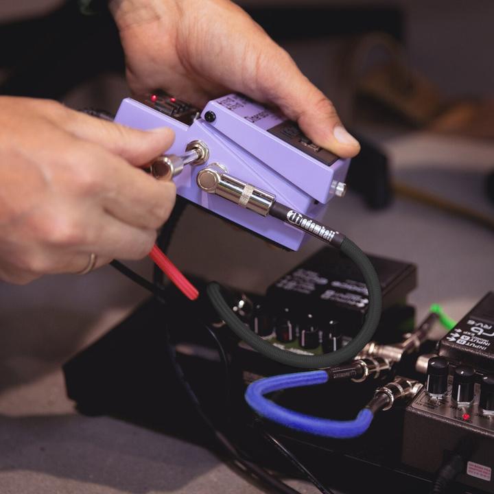 Image du produit Adam Hall 4 STAR IRR 0090 SET - Câble de patch pour pédalier | Jeu de 5 ® cliquet d'angle TS | 0,9 m (0.90 m)