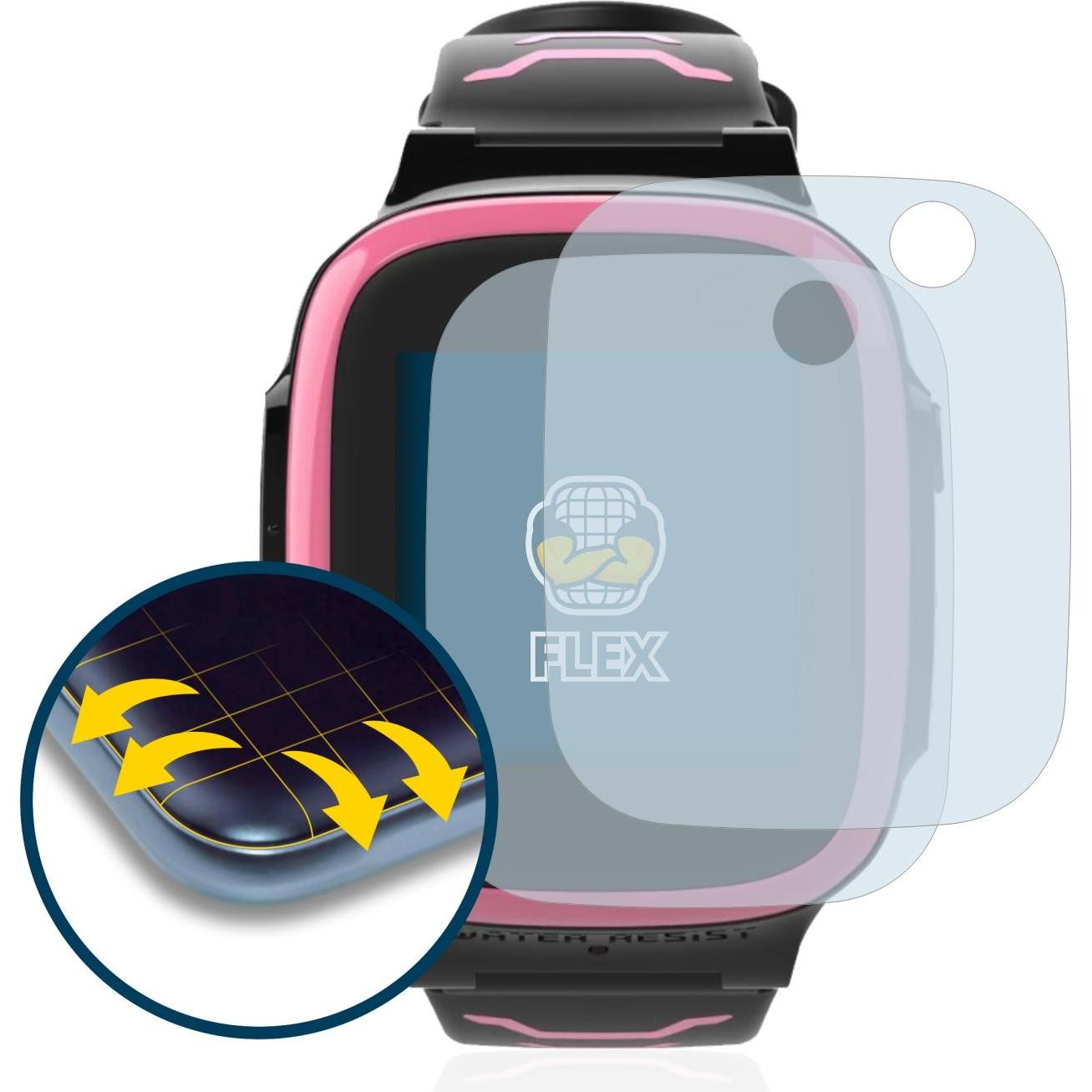 Thumbnail - BROTECT Full-Cover Displayschutz, Smartwatch Schutzfolie, Transparent