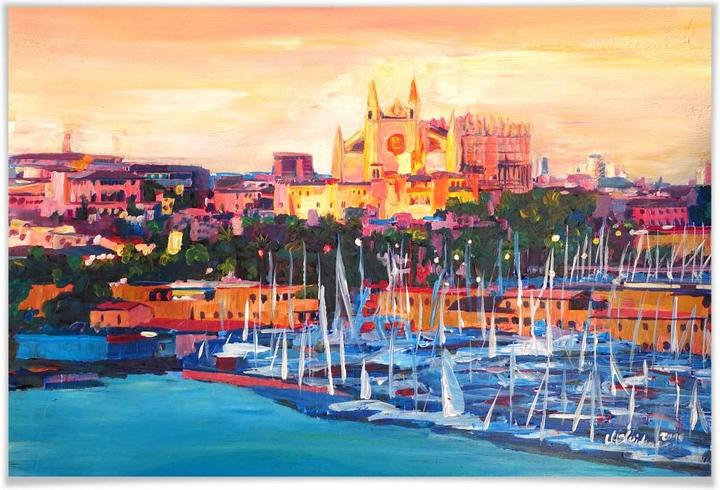 Image du produit Trenddeko Bleichner - Cathédrale de Palma de Majorque (60 x 40 cm)