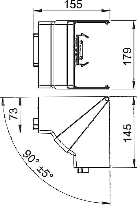 Produktbild OBO Bettermann Inneneck (15.50 cm)