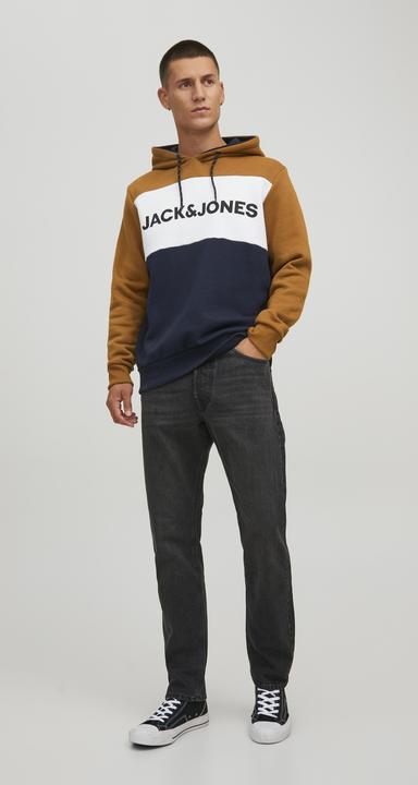 Produktbild Jack & Jones Pullover Sweatshirt mit Kapuze JJELOGO BLOCKING SWEAT HOOD - 4774 (M)