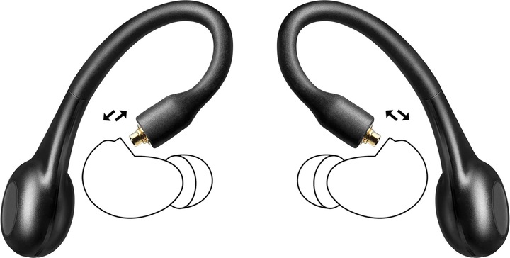 Produktbild Shure True Wireless Secure Fit Adapter Gen 2 (ANC, 8 h, Kabelgebunden)