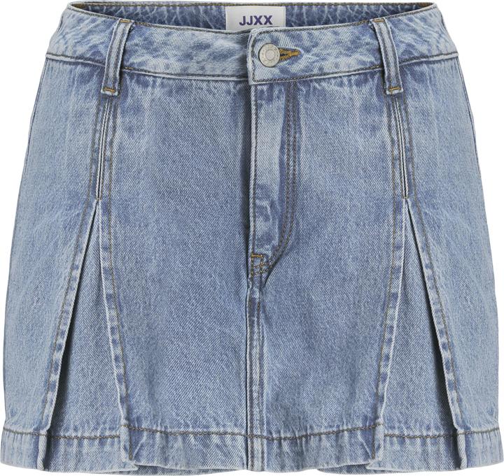 Produktbild JJXX Jxbloom Pleated Hw Denim Skort Dnm Ln