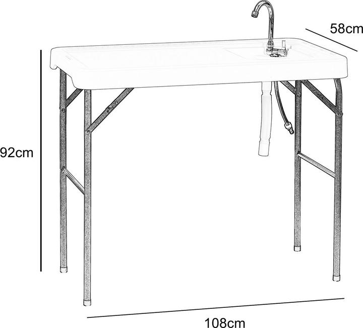 Produktbild HTI-Living Filetier Tisch Fritz