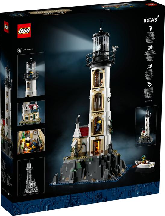 Image du produit LEGO Phare motorisé (21335, LEGO Ideas, LEGO difficiles à trouver)