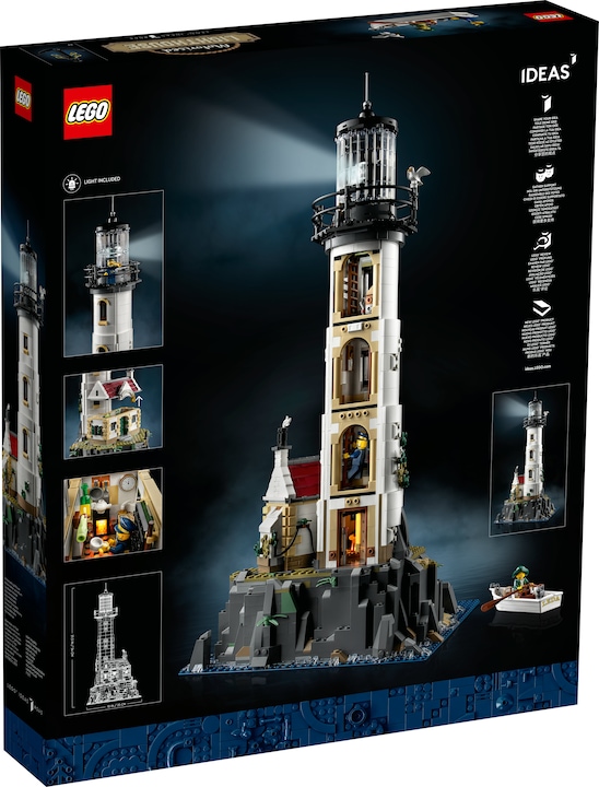 Produktbild LEGO Motorisierter Leuchtturm (21335, LEGO Ideas, LEGO Seltene Sets)