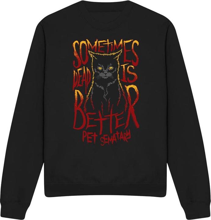 Immagine prodotto Pet Sematary Dead Is Better Felpa Adulto Unisex (XL)