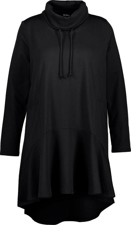 Produktbild Ulla Popken Longsweater, hinten länger, A-Linie, Stehkragen, Langarm (54)