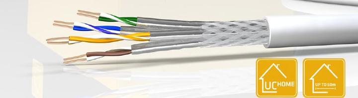 Productafbeelding Draka Patchkabel UC Home S/FTP Cat.7 SS26 4P LSHF (PiMF, CAT7, 100 m)