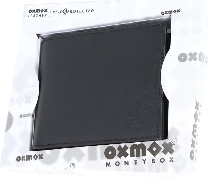 Produktbild Oxmox Leather RFID Protect Querscheinbörse