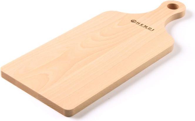 Produktbild Hendi Schneidbrett Griff Holz hell