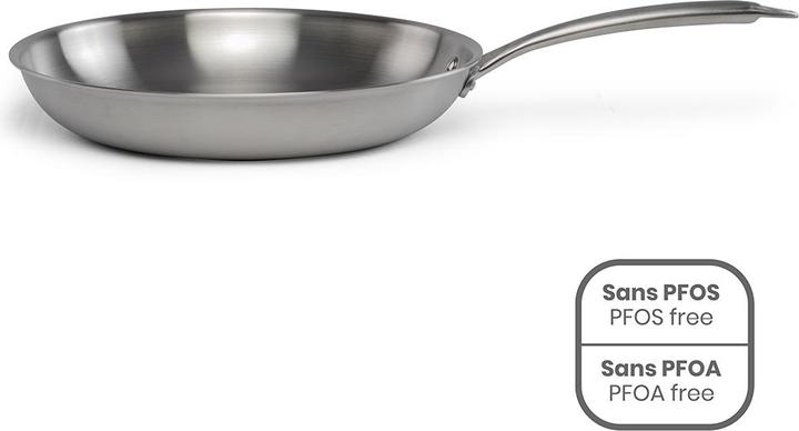Actual product image Livoo Pfanne (Frying pan, Aluminium, Stainless steel, 28 x 5 cm)