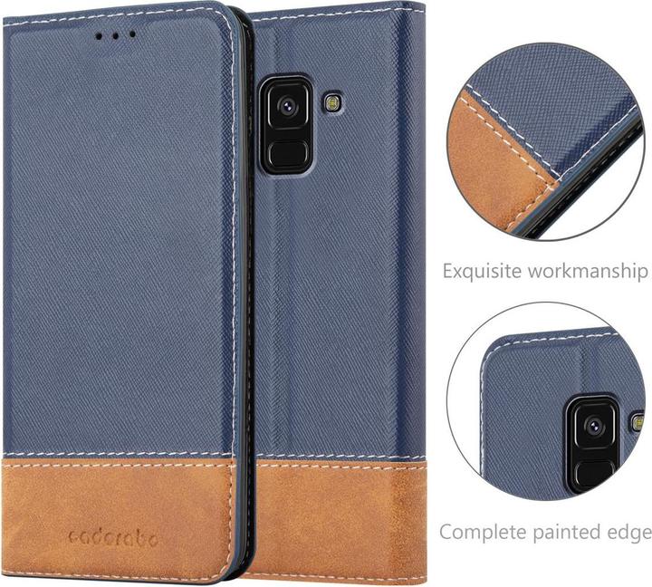 Immagine prodotto Cadorabo X-Wallet Copertura della tuta in ecopelle (Samsung Galaxy A8 (2018))