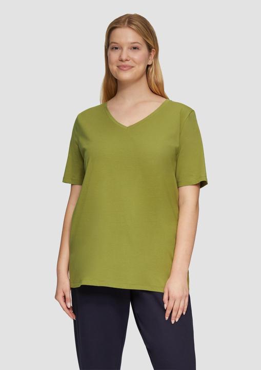 Produktbild S.Oliver T-Shirt T-Shirt mit V-Ausschnitt (46)