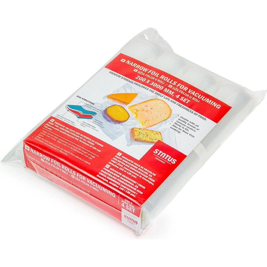 Status Staubsaugen. Rollen. 176201 20x300 4 Stk, Lebensmittelverpackung
