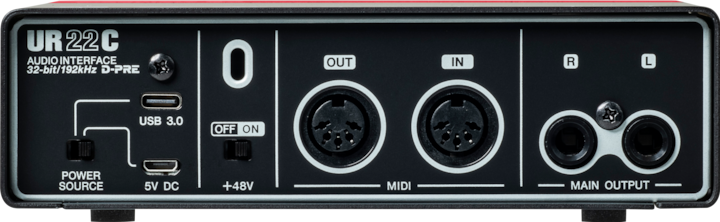 Immagine prodotto Steinberg UR22C Pacchetto di registrazione rosso (USB)
