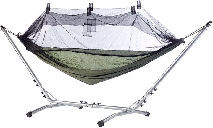 Immagine prodotto Semptec Amaca di seta paracadute con zanzariera (200 kg)