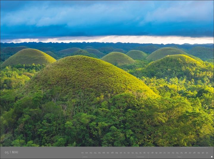 Produktbild Die letzten Paradiese - Edition Alexander von Humboldt Kalender 2026 (78 x 58 cm, Harter Einband, Deutsch)