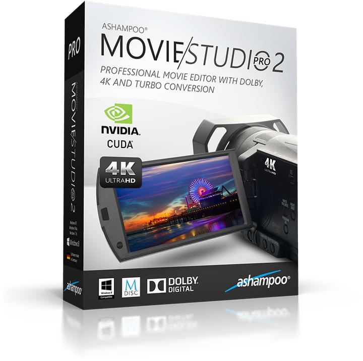 Produktbild Ashampoo Movie Studio Pro 2 (1 User, unbegrenzt)