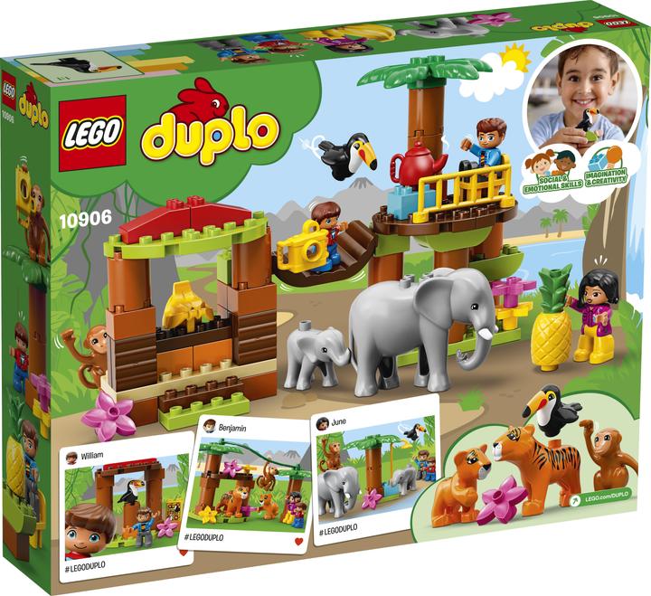 Produktbild LEGO DUPLO Baumhaus im Dschungel (10906)