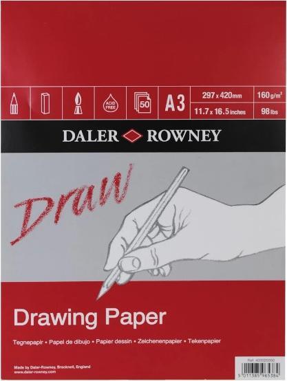 Produktbild Daler-Rowney Zeichenblock Drawing Paper Medium Grain