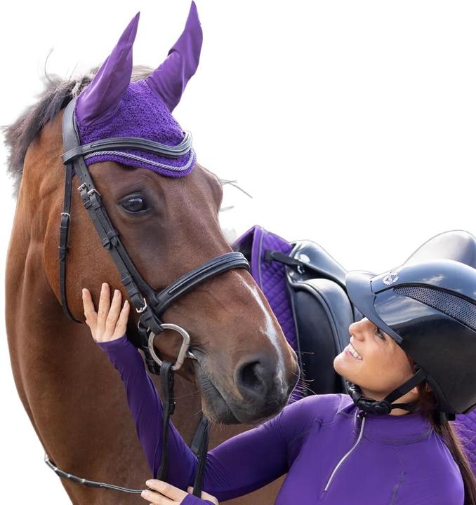 Immagine prodotto Hy Equestrian Uncinetto Cuffia Velo Antimosche per Cavallo