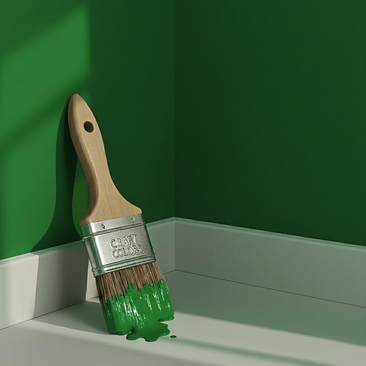 Actual product image Craft Colors Wall colour noble matt (Forest green No. 690, 5 l)