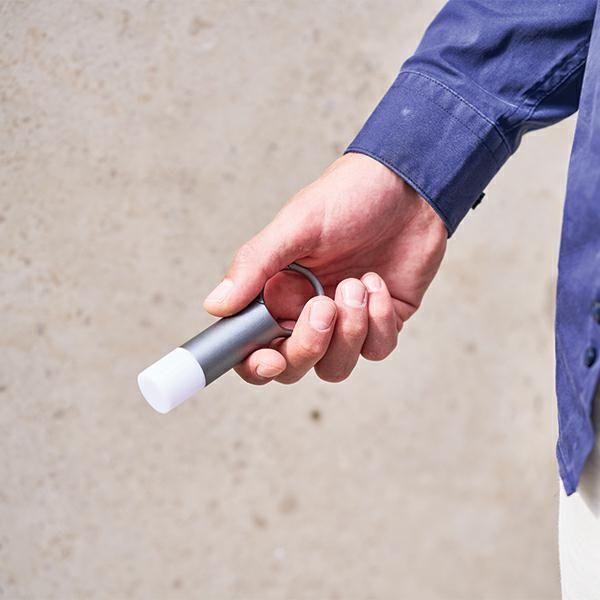 Actual product image Lexon Nomaday Flash Brelok LED szary/gun LL137X