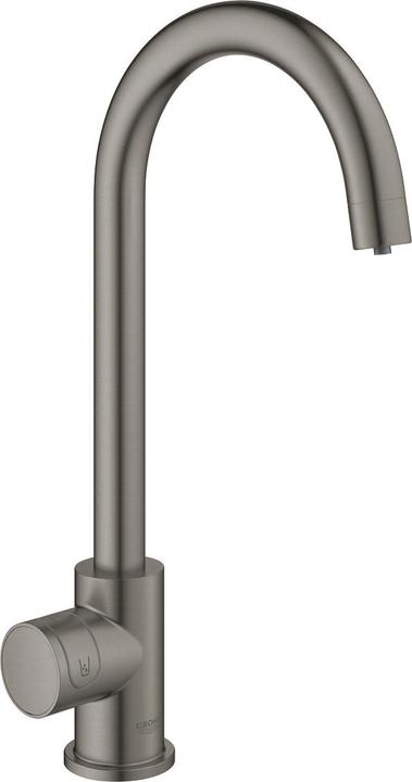 Immagine prodotto Grohe Rubinetto per acqua fredda Blue hard graphite spazzolato 31498