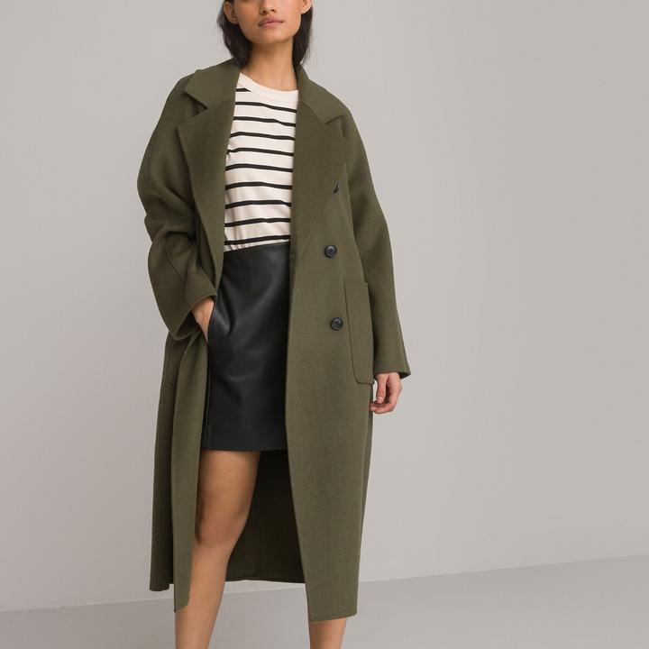 Actual product image La Redoute Collections Wool mix coat