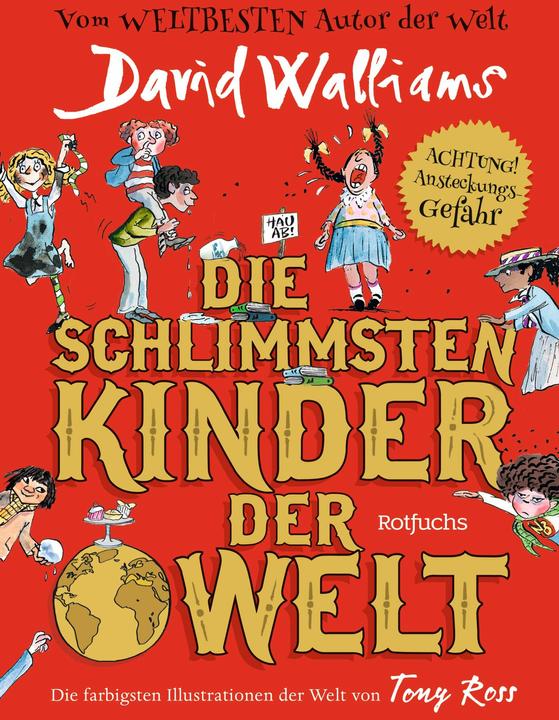 Actual product image Rotfuchs Die schlimmsten Kinder der Welt (German, David Walliams, 2024)