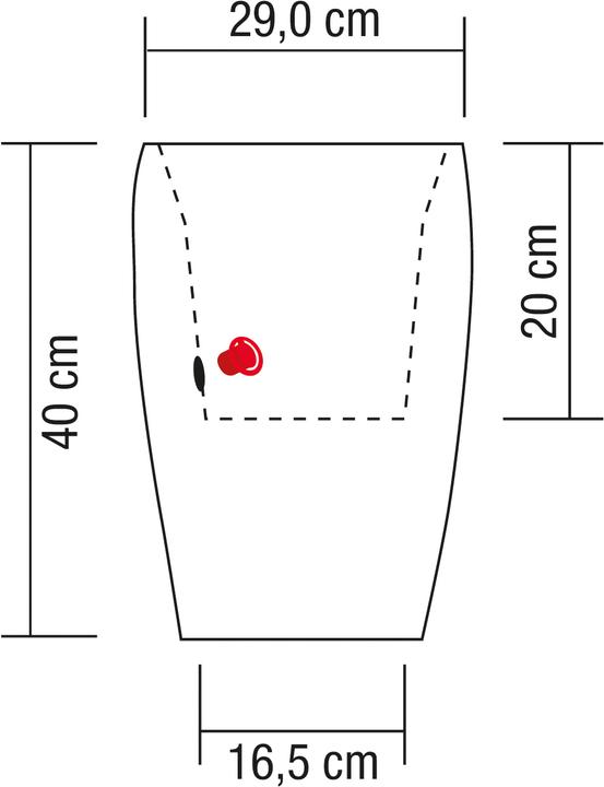 Produktbild Scheurich Barceo High (29 x 40 cm)