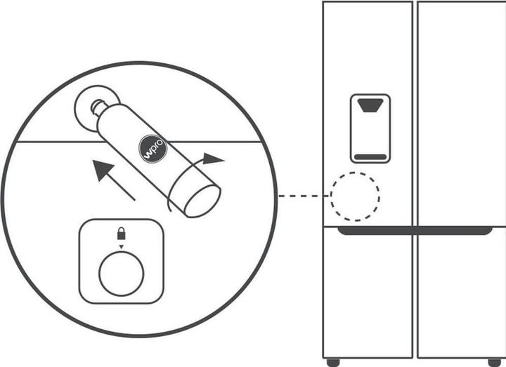 Produktbild WPRO Wasserfilter USC002 484010678059 ersetzt C00629420 488000629420 (1 x)