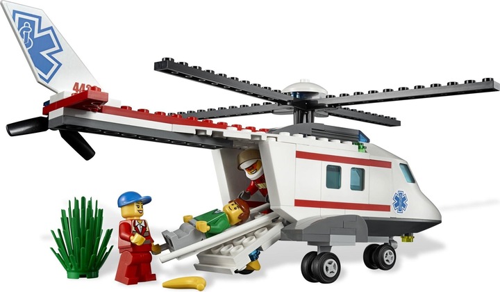 Produktbild LEGO Helikopter Rettungsbasis (4429, LEGO City)
