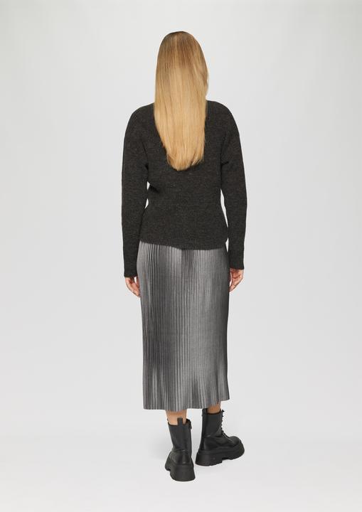 Image du produit S.Oliver Rock Plisseerock in Midilänge mit Metallic-Effekt (42)