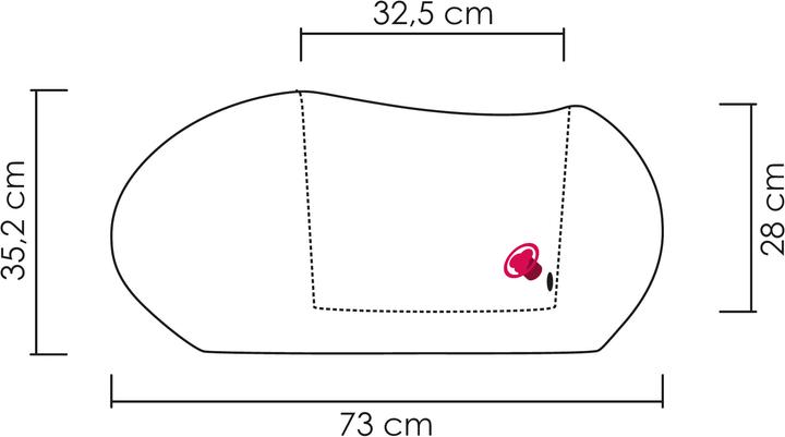 Produktbild Scheurich Flow (73 x 35 cm)