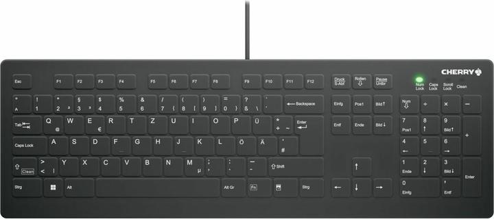 Actual product image CHERRY ACTIVE KEY MTA AK-C8112 Corded DE-Layout black (DE, Cable)