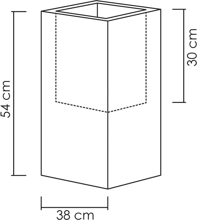 Produktbild Scheurich C-Cube High (38 cm)