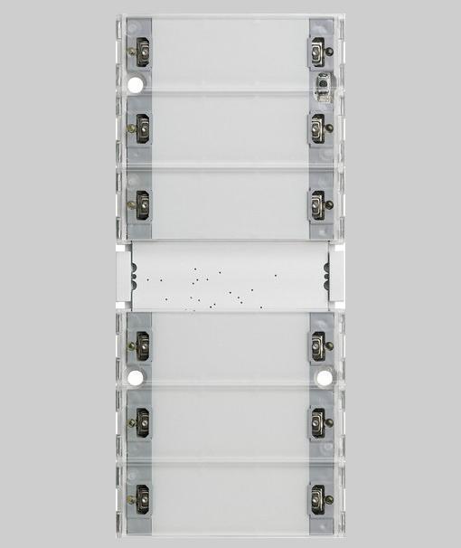 Actual product image Gira Push-button 3 comfort 6-fold 513600 KNX System 55