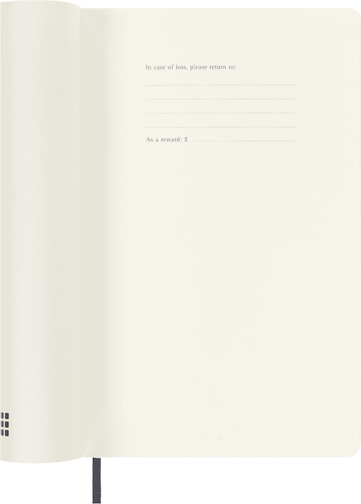 Actual product image Moleskine Notebook (A5, English)