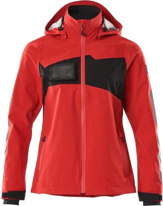 Actual product image Mascot Micro fleece jacket w. hood Customised 22586 nut brown size S (S)